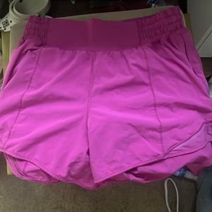 Pink size 4 lulu shorts